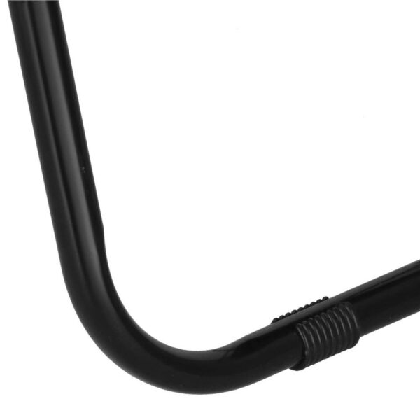 Scaun de plaja Sersimo, pliabil, 100kg, 52x73cm, negru - Image 14