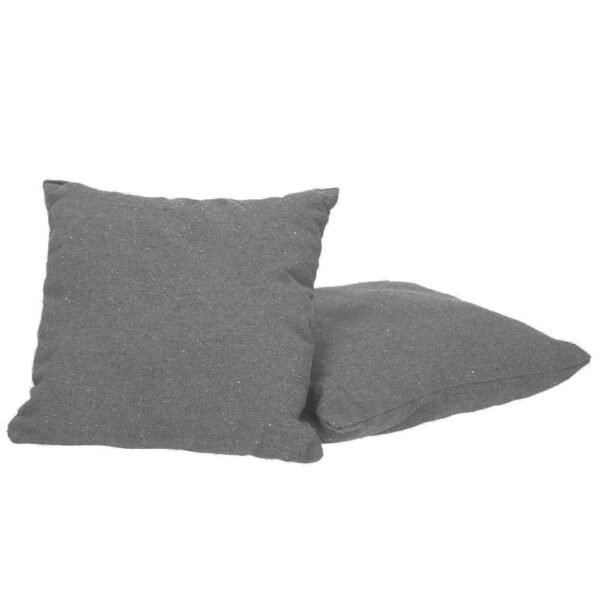 Függesztett függőfotel otthonra vagy a kertbe, szürke párnákkal, 130x100cm, 150kg - Image 16