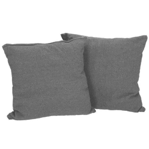 Függesztett függőfotel otthonra vagy a kertbe, szürke párnákkal, 130x100cm, 150kg - Image 17