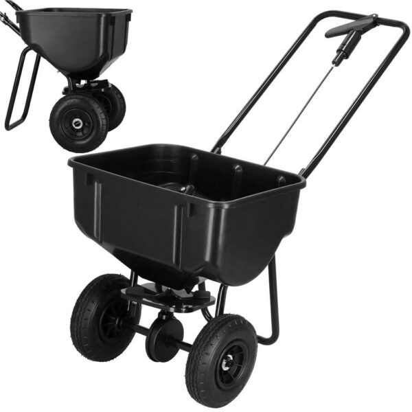 Semanatoare cu dispozitiv de imprastiere seminte, pentru gazon sau plante, capacitate umplere 25kg - Image 2
