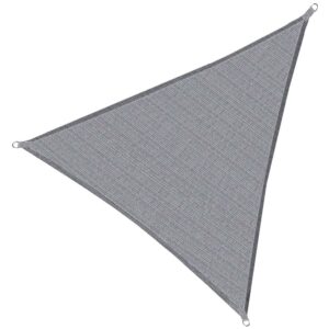 Copertina prelata de soare, triunghiulara, impermeabila cu protectie UV, 3x3x3m, gri