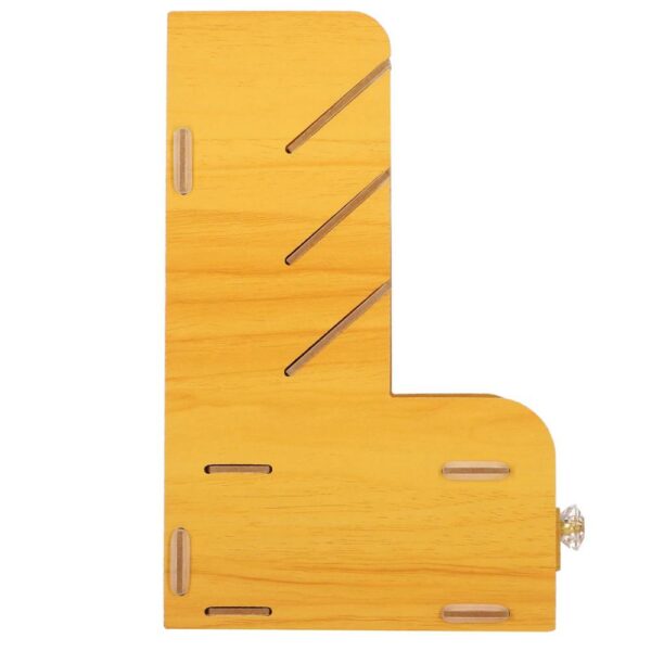 Organizator pentru birou, din lemn, cu 10 compartimente si sertar - Image 2