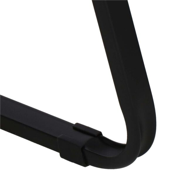 Scaun metalic plabil pentru gradina, camping sau plaja, 50x53x61cm, negru - Image 24