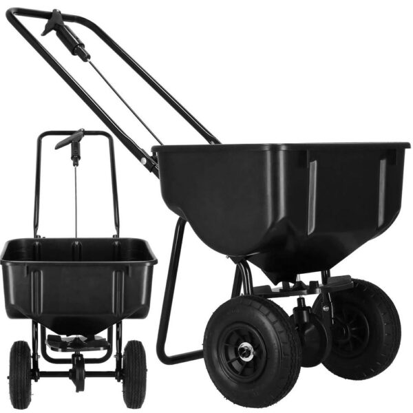 Semanatoare cu dispozitiv de imprastiere seminte, pentru gazon sau plante, capacitate umplere 25kg - Image 3