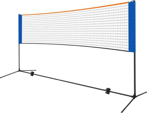 Fileu pentru badminton, tenis sau volei, cu inaltime reglabila, 305x103cm - Image 4