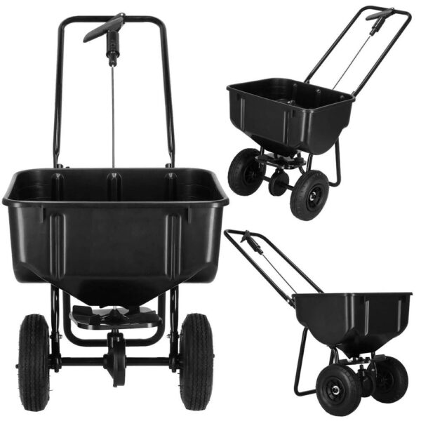 Semanatoare cu dispozitiv de imprastiere seminte, pentru gazon sau plante, capacitate umplere 25kg - Image 4
