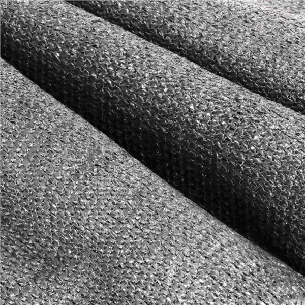 Copertina prelata de soare, triunghiulara, impermeabila cu protectie UV, 3x3x3m, gri - Image 5