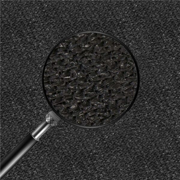 Copertina prelata de soare, dreptunghiulara, impermeabila cu protectie UV, 4x3m, gri inchis - Image 5