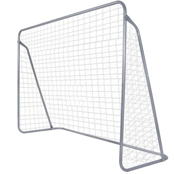 Acél futballkapu, 152x213 cm, 25 mm-es profil, edzési céltábla, narancs - Image 7