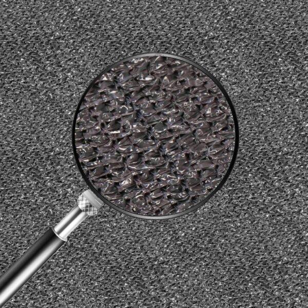 Copertina prelata de soare, dreptunghiulara, impermeabila cu protectie UV, 4x2m, gri - Image 9