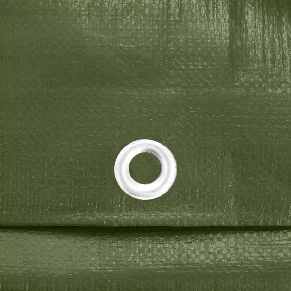 Prelata din polietilena impermeabila laminata, 120g/m2, 2x4m, verde - Image 12