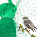 Madárvédő háló, 4x5 m, polietilénből, zöld színben