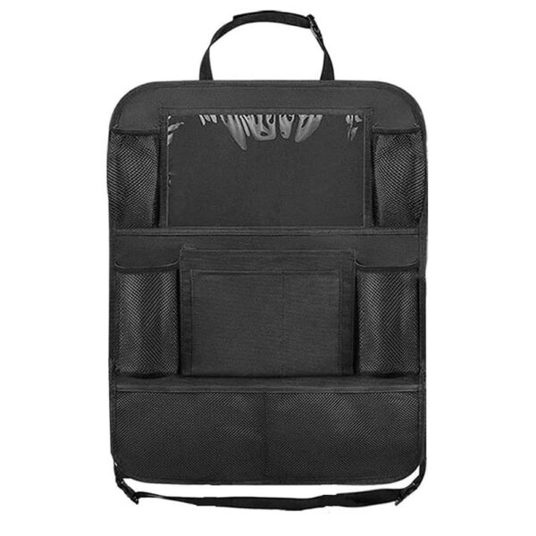 Organizator auto pentru spatarul scaunului, cu 10 buzunare, 60x40cm, negru - Image 15