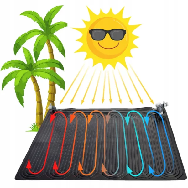 Incalzitor de apa solar Intex 28685, 32mm diametru conexiune furtun, 120x120cm - Image 3