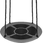 Fészekhinta, 110 cm, állítható magasság, 150 kg teherbírás, szürke