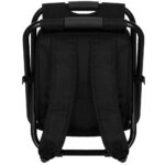 Összecsukható hátizsák típusú túraszék kempingezéshez, izoprén, teherbírás 100kg