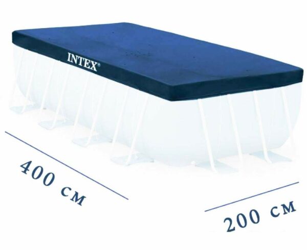 Prelata Intex pentru piscina cu cadru metalic, 400x200cm - Image 3