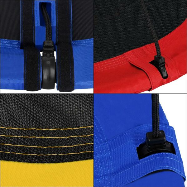 Leagan tip cuib 100cm, inaltime reglabila, 150 kg, Multicolor - Image 7