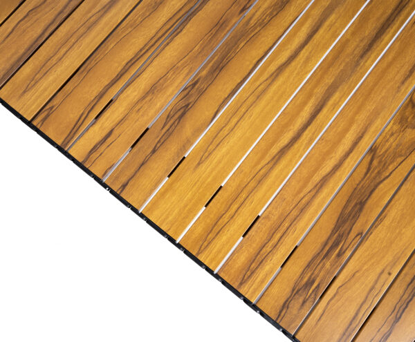 Kempingasztal gyors összecsukható rendszerrel, ultrakönnyű alumínium kerettel, 118x60x45cm, barna - Image 10