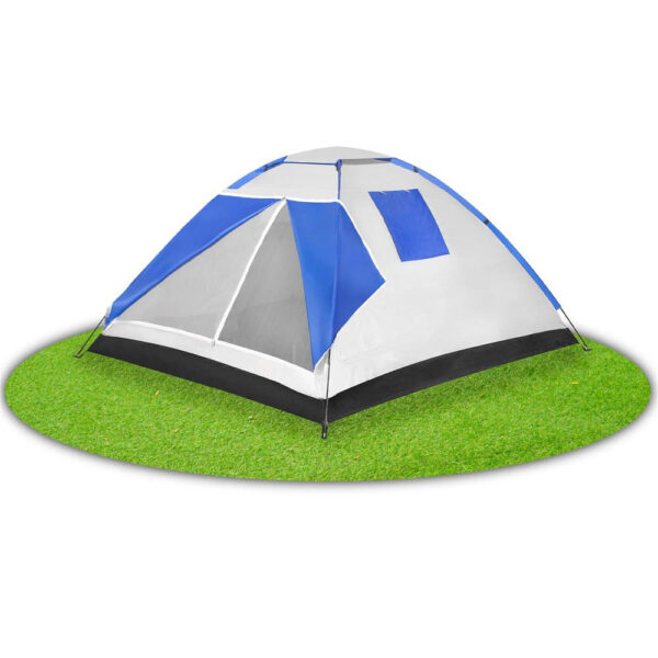 Cort plaja sau camping, impemeabil, cu protectie UV, 4 locuri, 210x240x130cm, gri albastru - Image 20