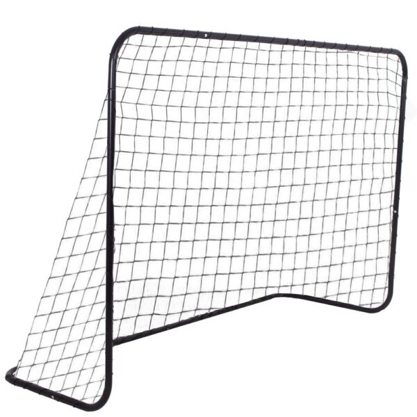 Set 2 porti de fotbal metalice, 122x183cm, profil 25mm, cu elemente de fixare - Image 2