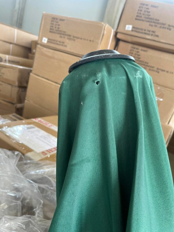 RESIGILAT: Umbrela terasa gradina, cu manivela, diametru 400cm, Verde - Image 3