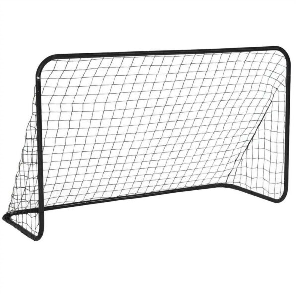 Set 2 porti de fotbal metalice, 122x183cm, profil 25mm, cu elemente de fixare - Image 8