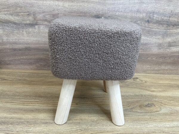 Gyermekszék, szögletes, 26x26x34cm, maximum 50kg, barna - Image 2