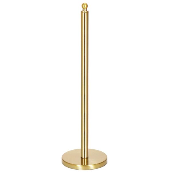 Pálcás WC papír tartó, 52cm, fényes arany - Image 9