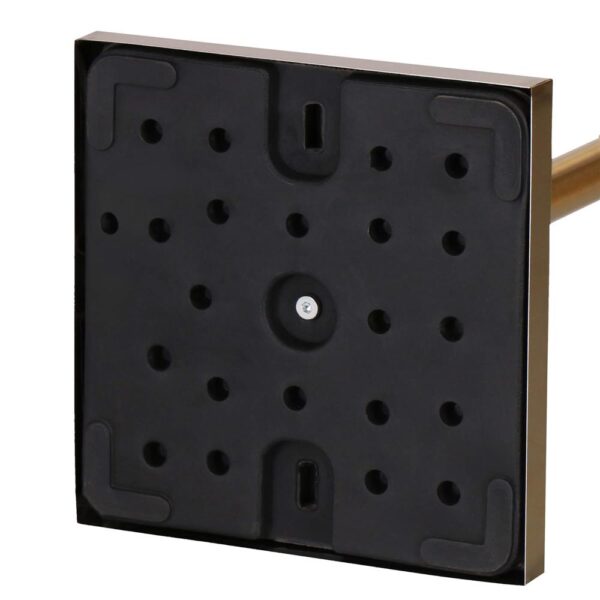 RESIGILAT: Suport cuier pentru prosoape cu 3 brate, inaltime 86cm, auriu lucios - Image 15