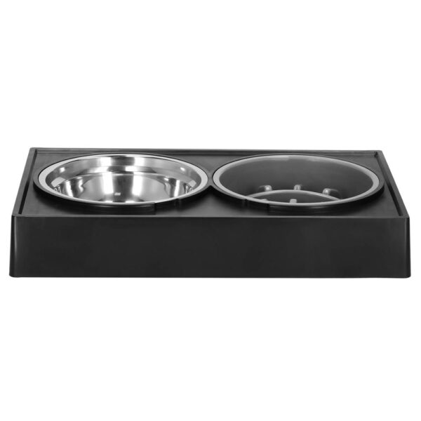 Set 2 boluri cu stand, pentru catei, inaltime si unghi reglabile, 2 x 21 cm - Image 13