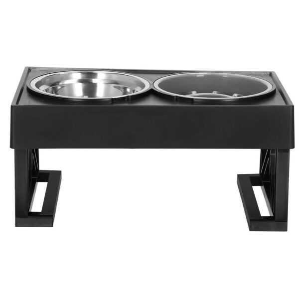 Set 2 boluri cu stand, pentru catei, inaltime si unghi reglabile, 2 x 21 cm - Image 14