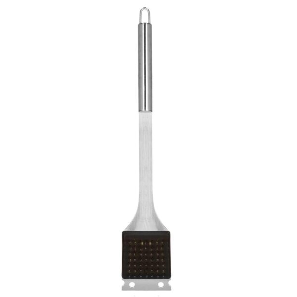 Rozsdamentes acél grillkiegészítő készlet, 20 darab, kefével, szállítótáskával - Image 19