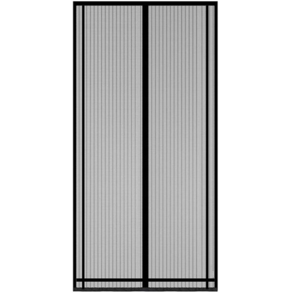 Szúnyogháló, mágneses záródás, szélesség 80-100cm, magasság 210-220cm, fekete - Image 4