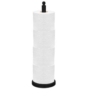 Pálcás WC-papír tartó, 52cm, matt fekete