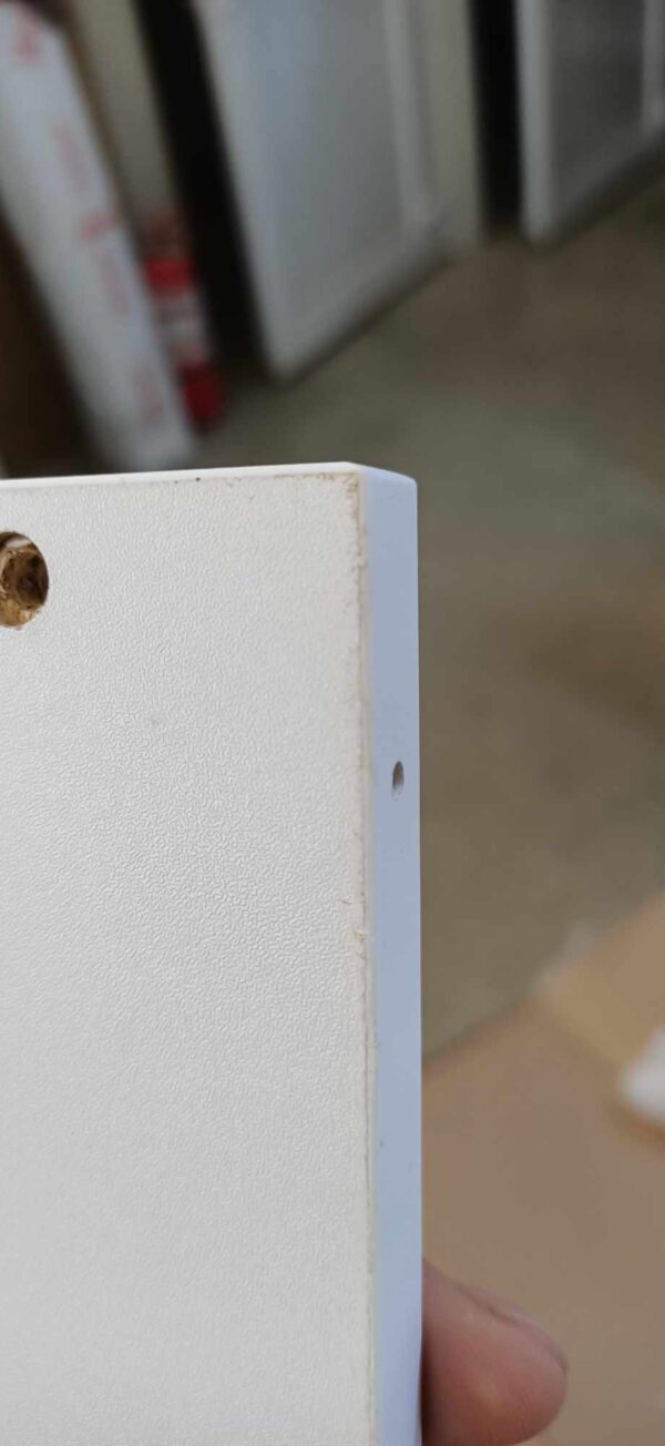 RESIGILAT: VASAGLE Noptiera din MDF cu iluminare LED, culori si intensitate reglabile, 35x40x55 cm, alb - Image 6