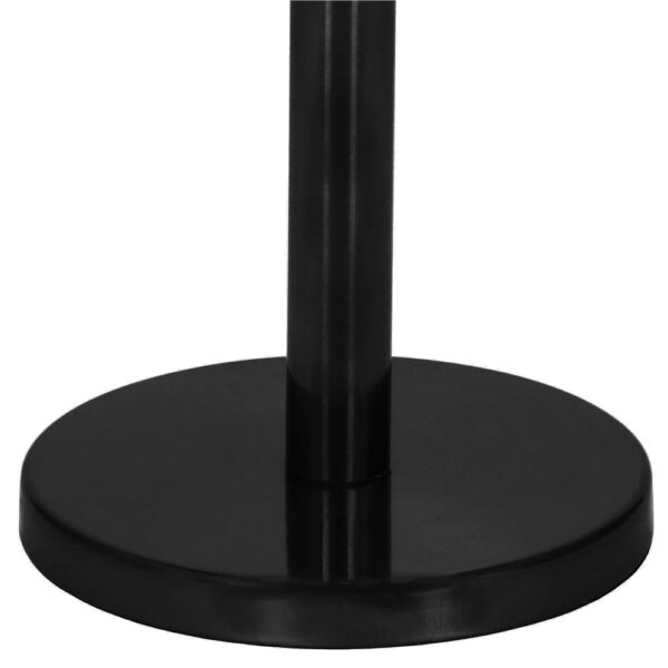 Pálcás WC-papír tartó, 52cm, matt fekete - Image 6