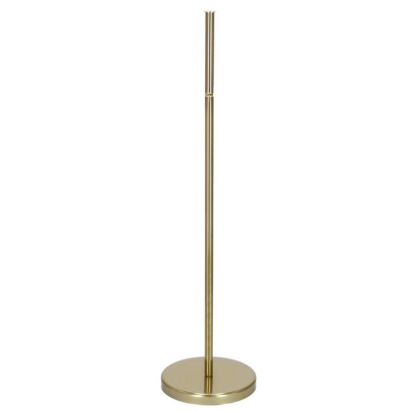 Suport hartie igienica 2 in 1 cu tija mobila, 68.5cm, auriu - Image 7