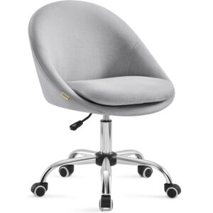 SONGMICS Ergonomikus irodai szék, állítható magasságú, 60x60x(80-90) cm, szürke