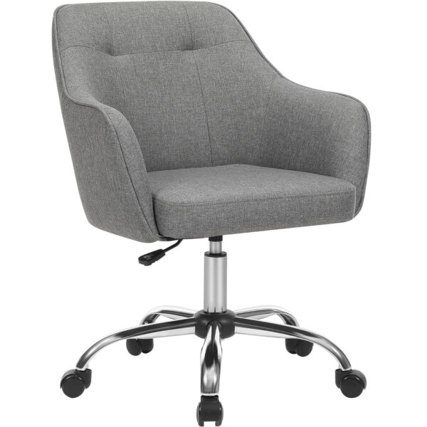 SONGMICS Ergonomikus irodai szék, állítható magasságú, 65x69x(83-93) cm, szürke