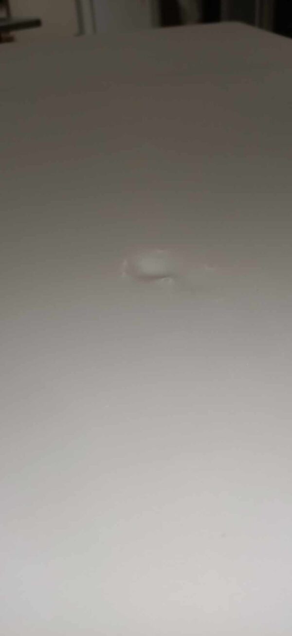 RESIGILAT: Masa dreptunghiulara pliabila multifunctionala, 180x70x74cm, alba - Image 2