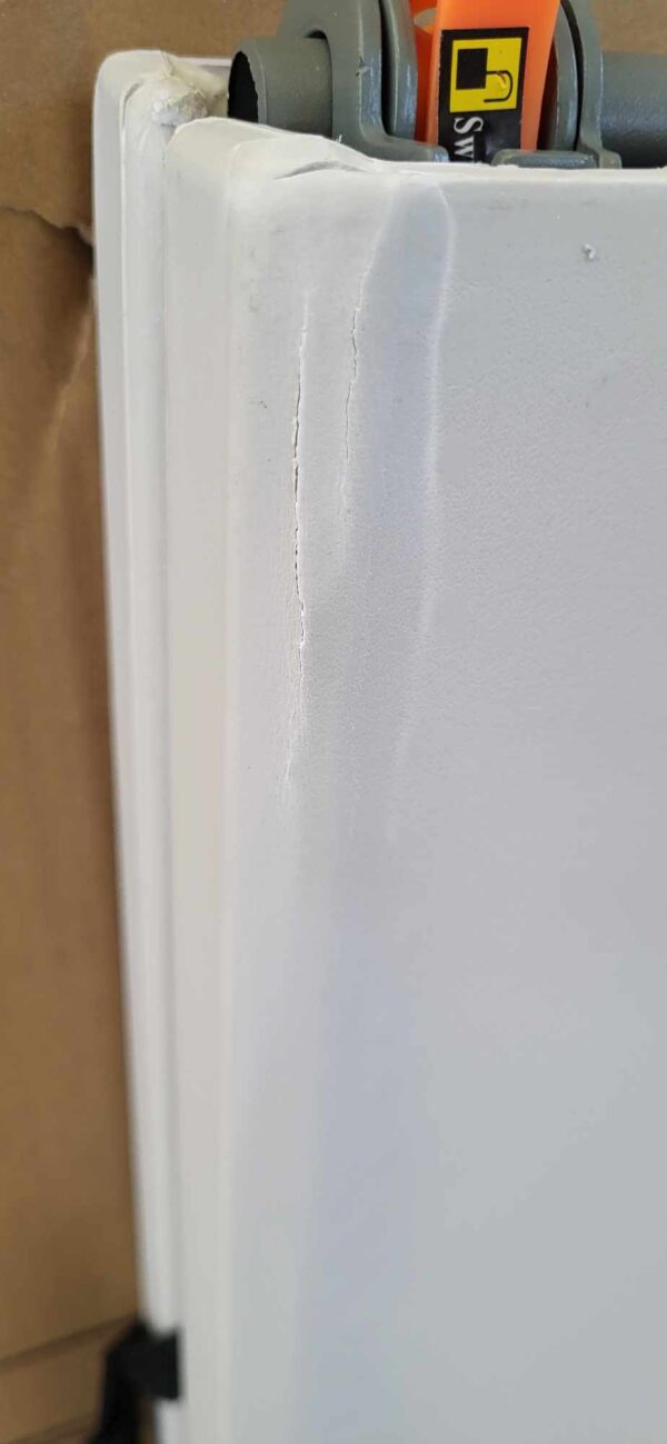 RESIGILAT: Masa dreptunghiulara pliabila multifunctionala, 180x70x74cm, alba - Image 6