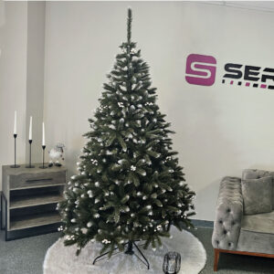 Műkarácsonyfa Christmas Deluxe by Sersimo, WhiteBerry, 2D, 220 cm
