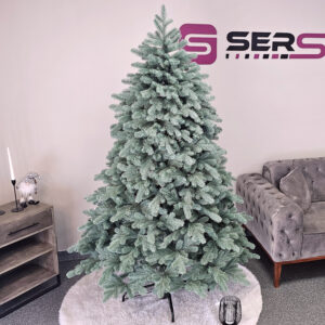 Műkarácsonyfa Christmas Deluxe by Sersimo, Kovalivska ezüst, 3D, 210 cm