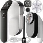 Szösztisztító, 3 fokozatú, LCD kijelző, USB töltés, minden típusú szövethez