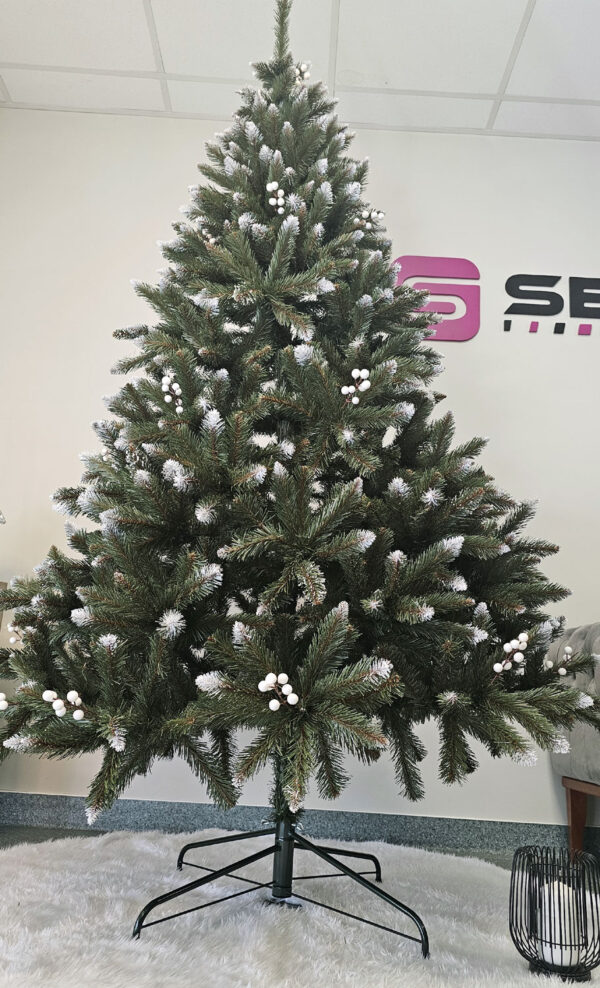 Műkarácsonyfa Christmas Deluxe by Sersimo, WhiteBerry, 2D, 220 cm - Image 9