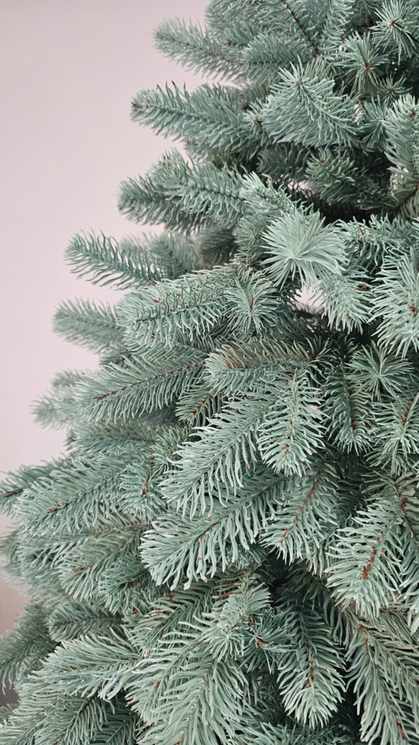 Műkarácsonyfa Christmas Deluxe by Sersimo, Kovalivska ezüst, 3D, 210 cm - Image 14