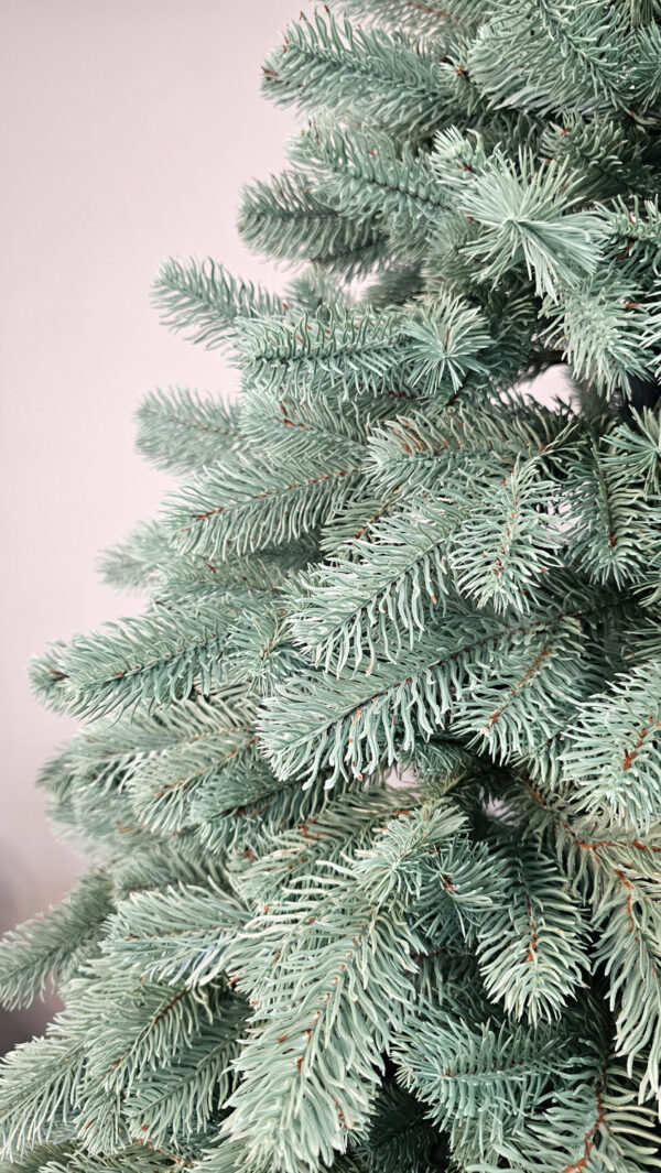 Műkarácsonyfa Christmas Deluxe by Sersimo, Kovalivska ezüst, 3D, 210 cm - Image 19