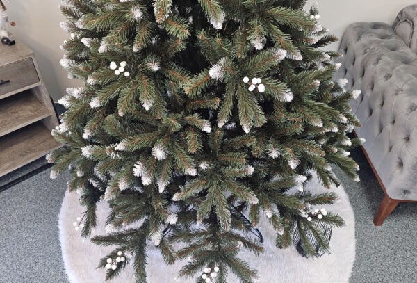 Műkarácsonyfa Christmas Deluxe by Sersimo, WhiteBerry, 2D, 220 cm - Image 5