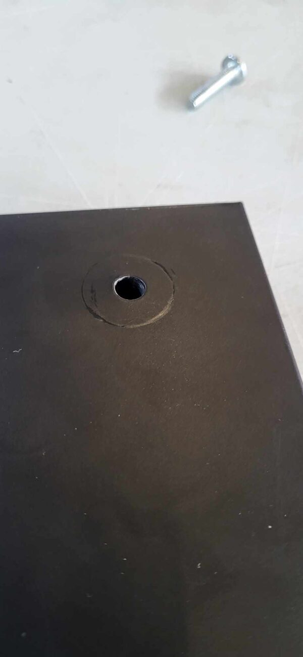 RESIGILAT: Suport metalic de baie pentru prosoape, cu 2 brate, 80 cm, negru mat - Image 3